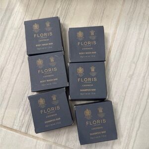 New floris london chypress body wash bar and shampoo bar